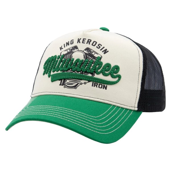 king-kerosin-trucker-cap-milwaukee-grün