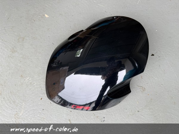Buell 1125CR Windschild schwarz CR Logo