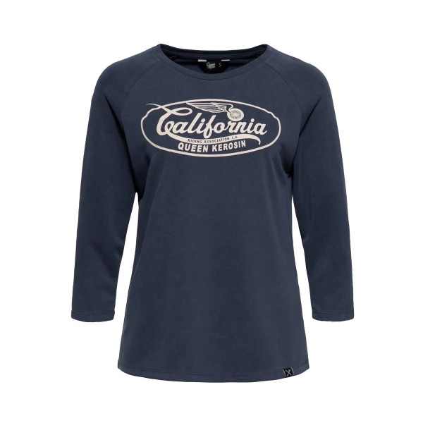 king-kerosin-longsleeve-california-navy