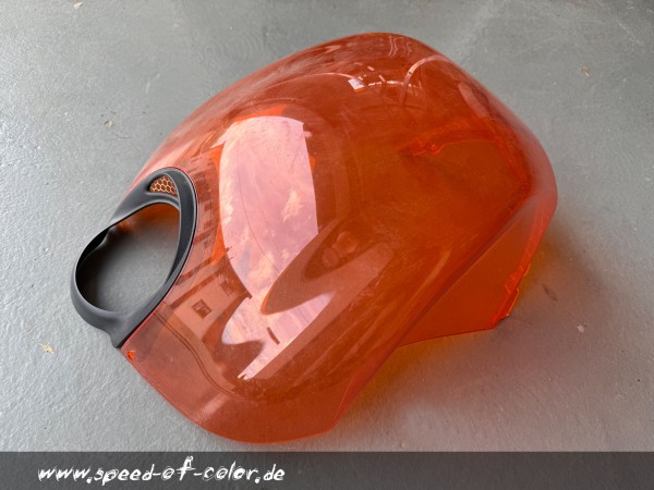 Buell XB Tankcover Valencia Orange translucent