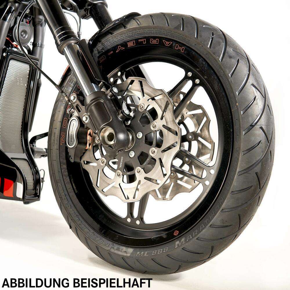 41500211 Bremsscheibe Tomahawk Vorne Poliert Im Thunderbike