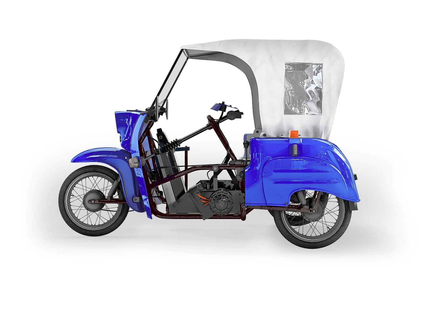 Elektromotor Umbausatz SR23 für Krause Duo, Simson