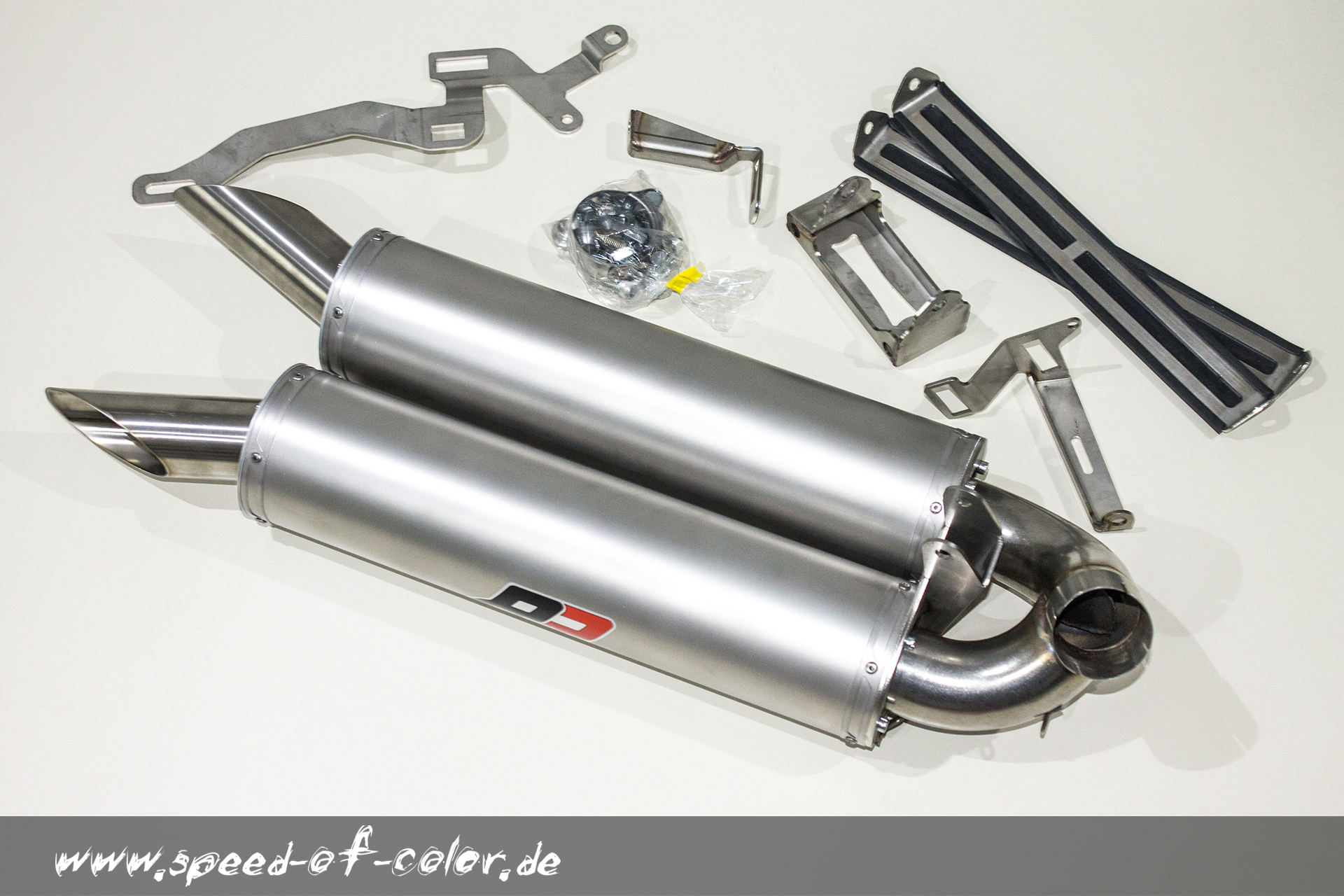 QUAT-D exhaust Buell XB | SPEED of COLOR