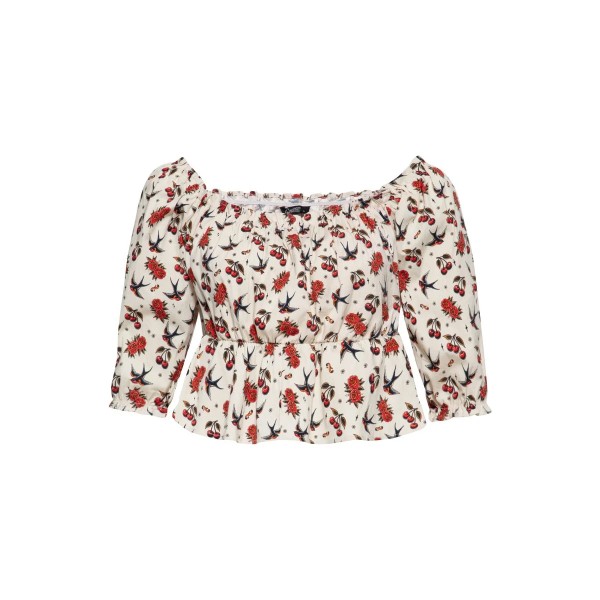 king-kerosin-carmen-top-cherries-roses-beige