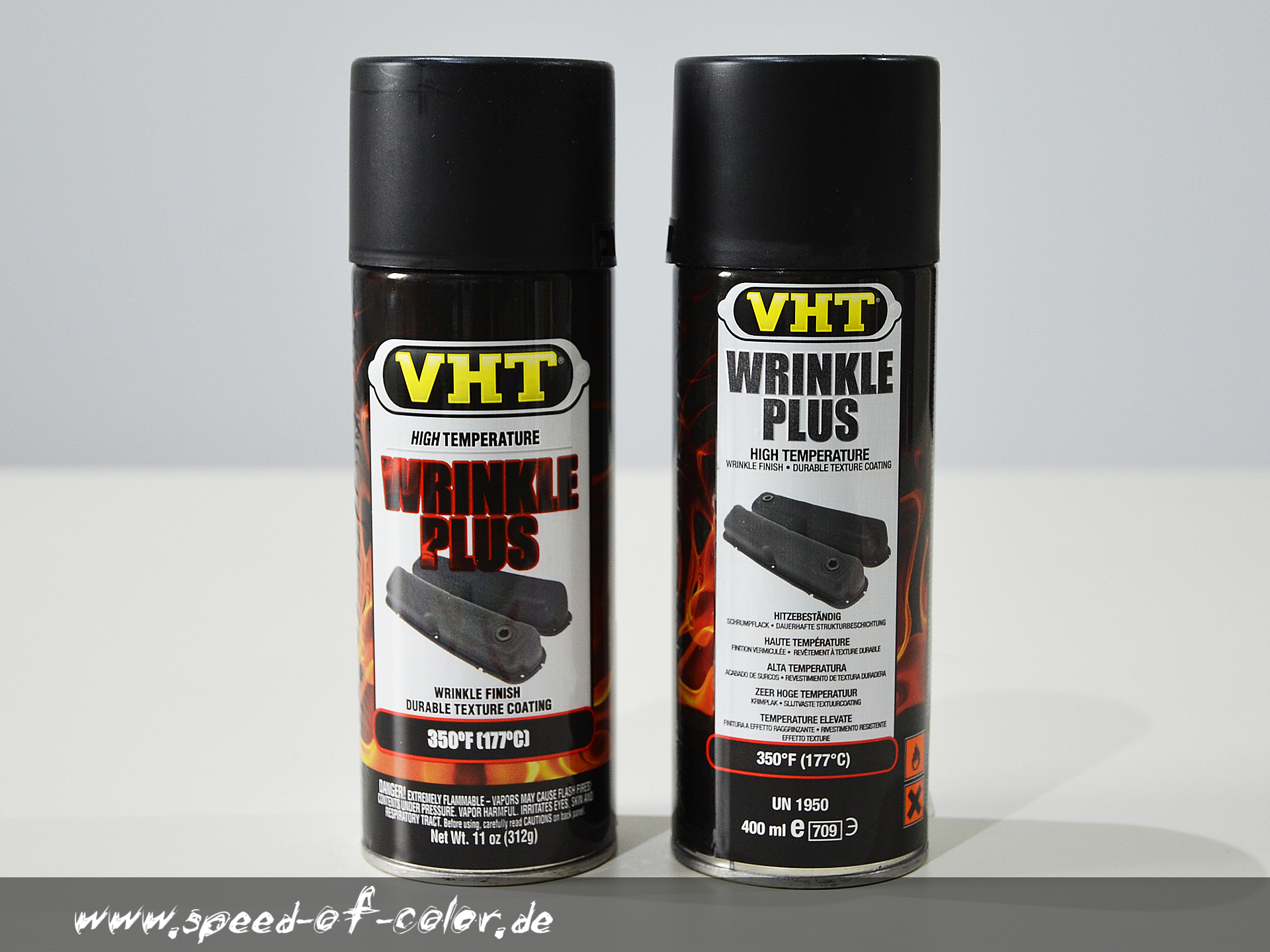 VHT Wrinkle Finish Schrumpflack SPEED of COLOR