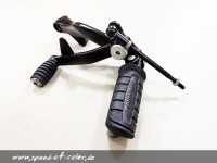 TRIUMPH Bobber Schalthebel Raste Halter komplett