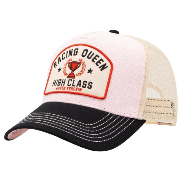 king-kerosin-trucker-cap-racing-queen-rosa