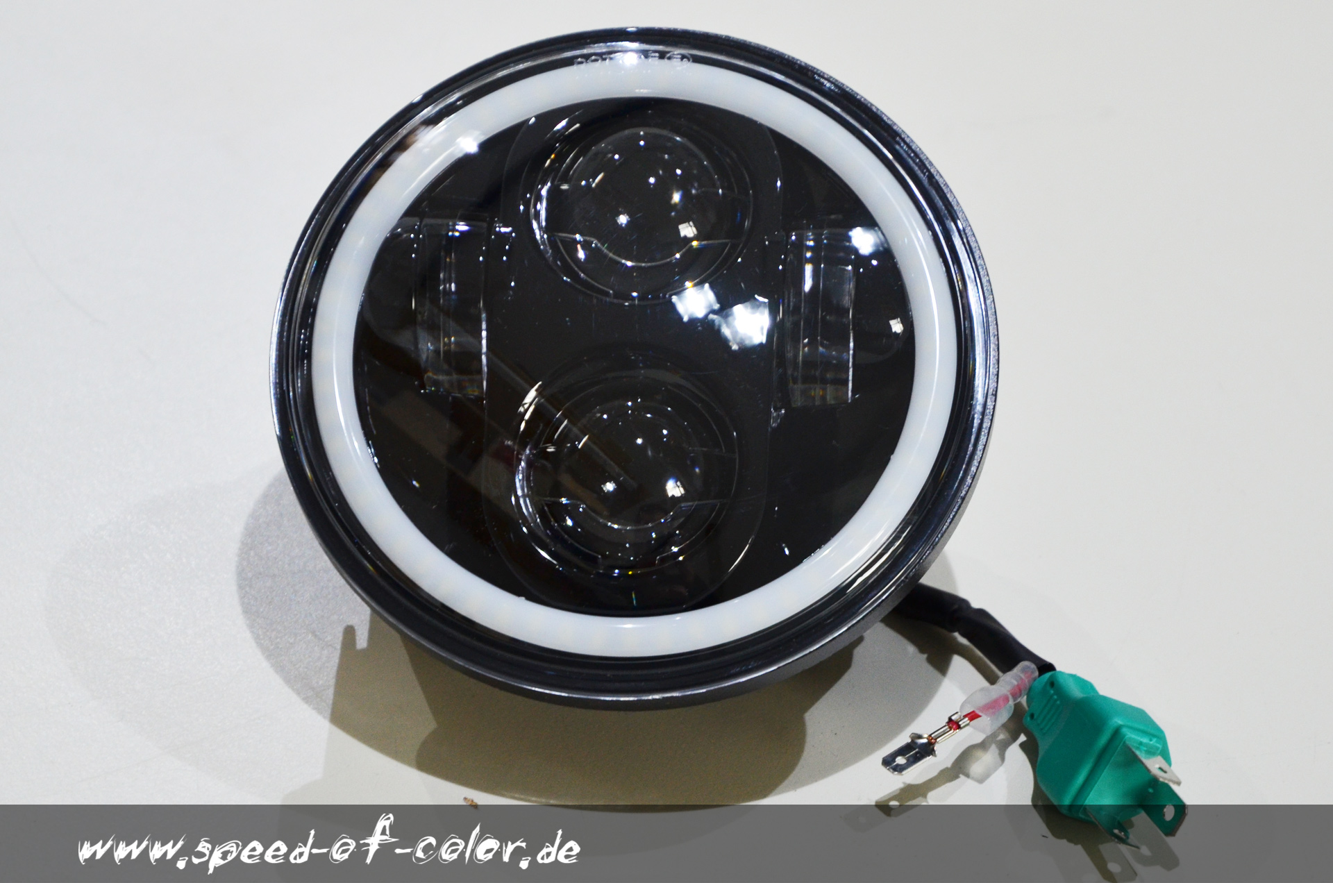 5,75 SKYLINE Scheinwerfer mit LED Ring Halo 