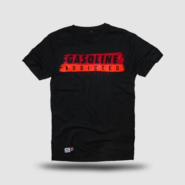 T-Shirt-GASOLINE-ADDICTED