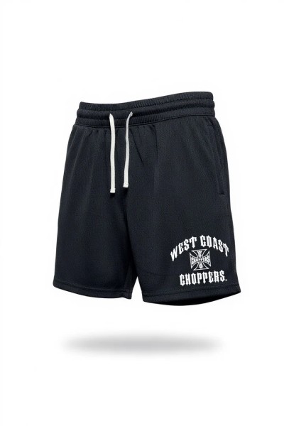 West Coast Choppers Iron Mesh Short - schwarz