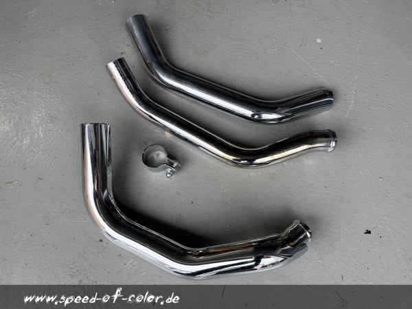 Harley Davidson Sportster 48 Krümmer Hitzeschutz